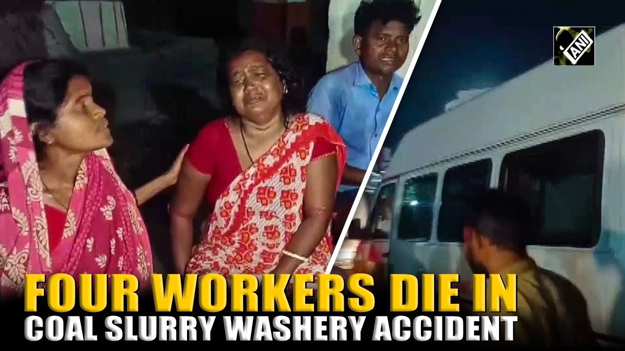 Dhanbad coal slurry incident: four workers dead at Moonidih washery, rescue ops underway