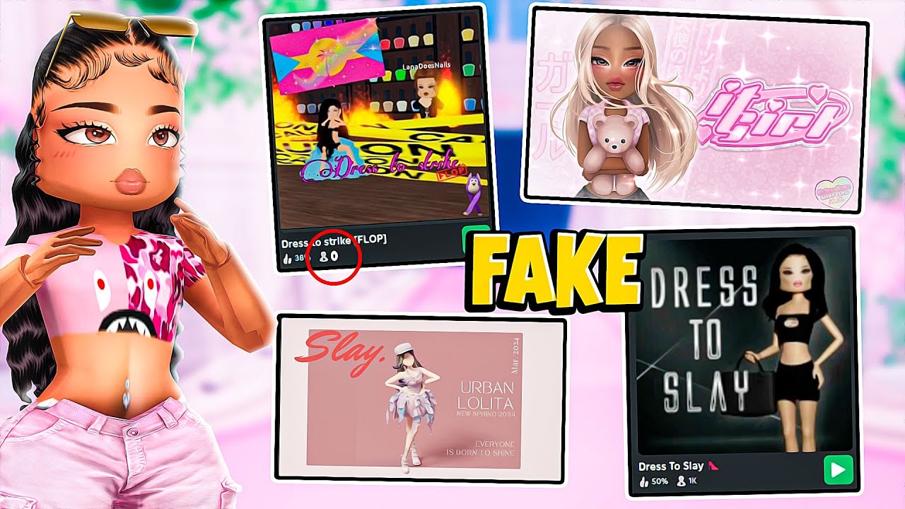 DID THESE GAMES COPY DRESS TO IMPRESS?!?!