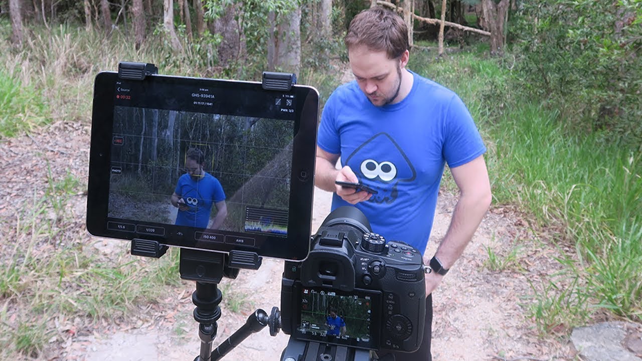 Turn Your iPhone/iPad Into A Video Monitor For Sony & Panasonic Cameras | DansTube.TV