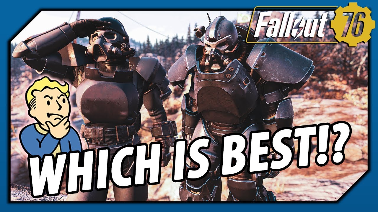 Fallout 76 - Secret Service Armor vs T-65 Power Armor (Which is the BEST?)