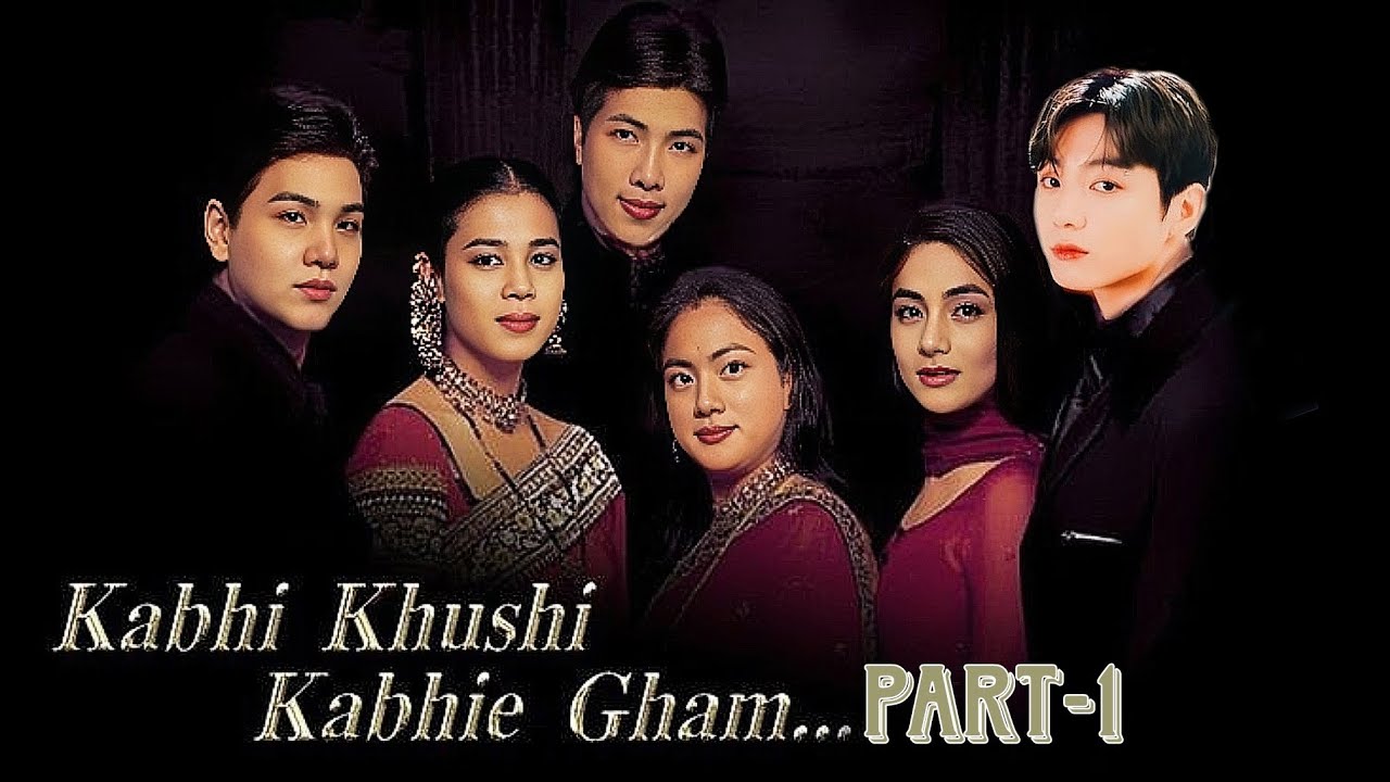 Kabhi Khushi Kabhie Gham part-1 ft.bts yoonmin,namjin,taekook