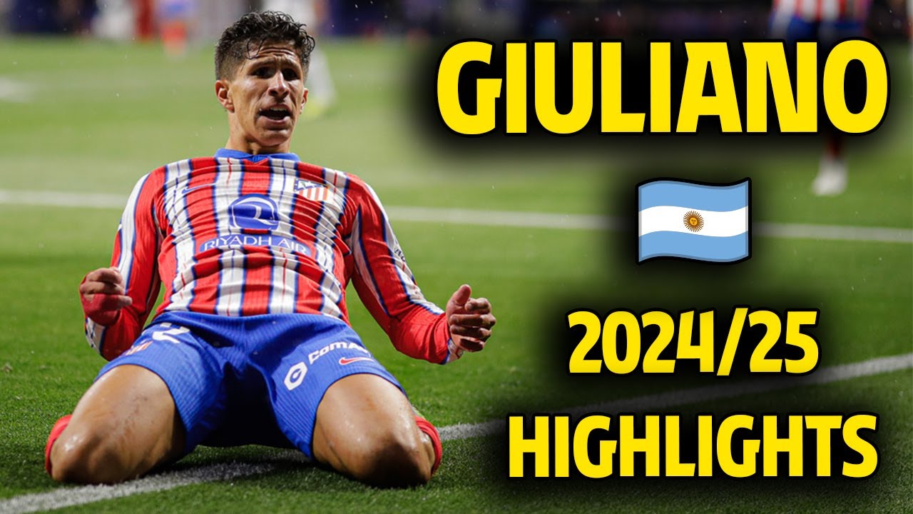 All Giuliano's 2024/25 goals and assists