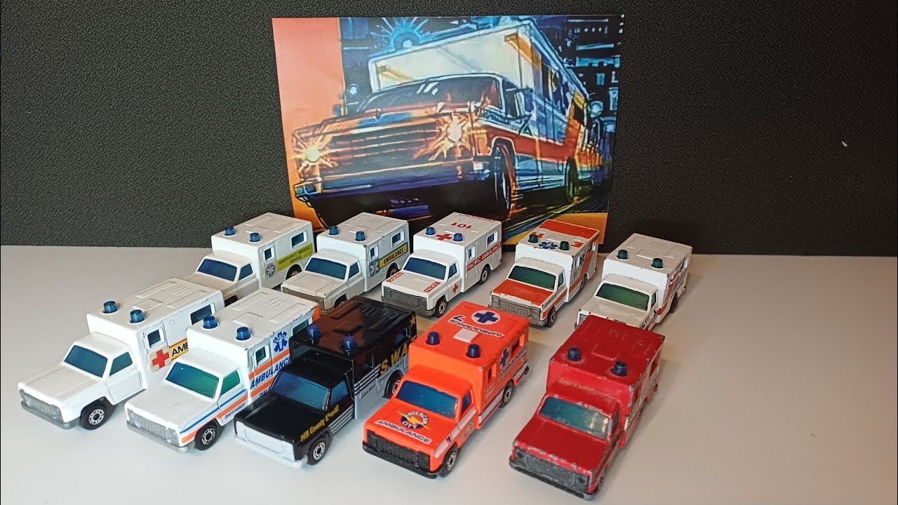 Кастинг 2: Машина скорой помощи Matchbox, 1977–1999 годы