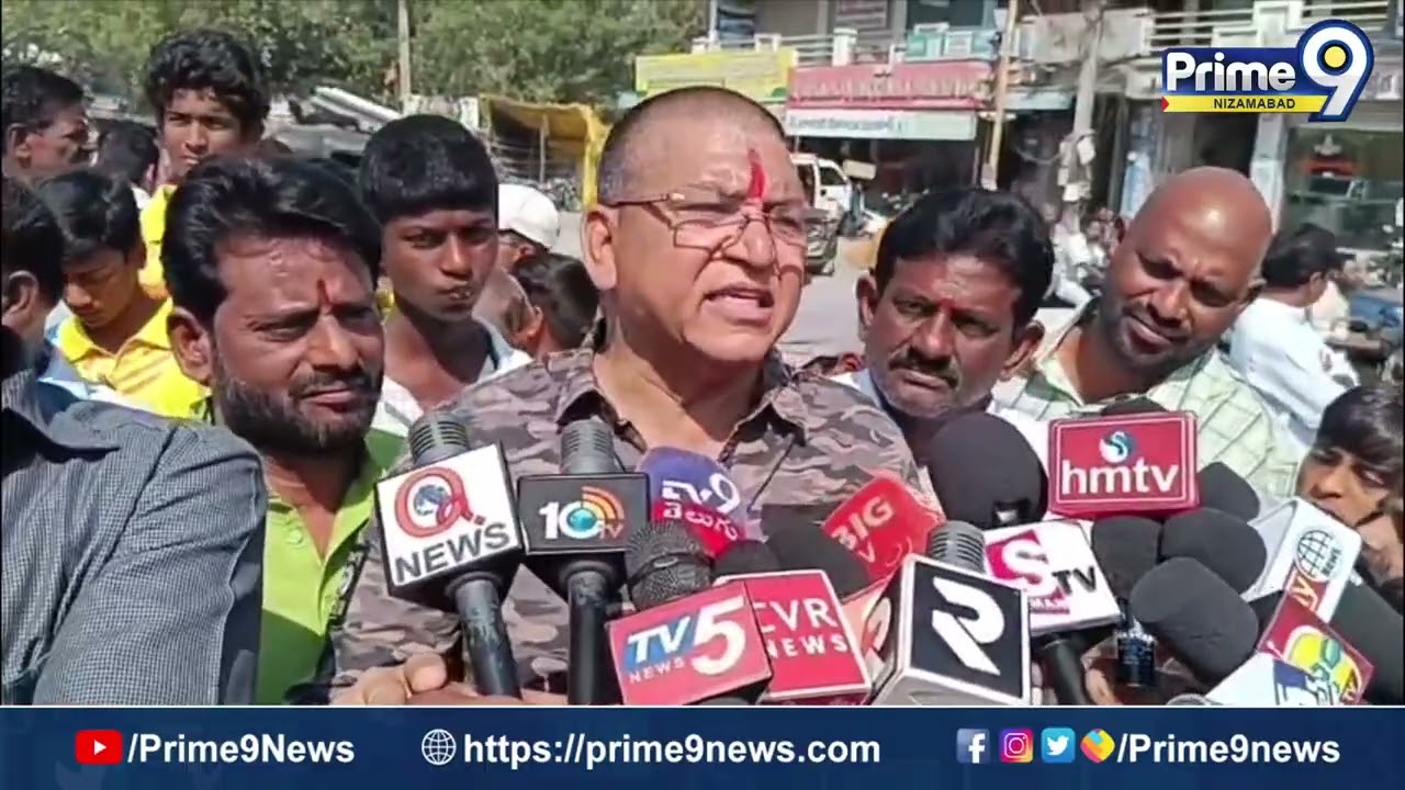సీఎం కప్ టార్చ్ ర్యాలీలో రాకేశ్ రెడ్డి సంచలన వ్యాఖ్యలు | Prime9 Nizamabad