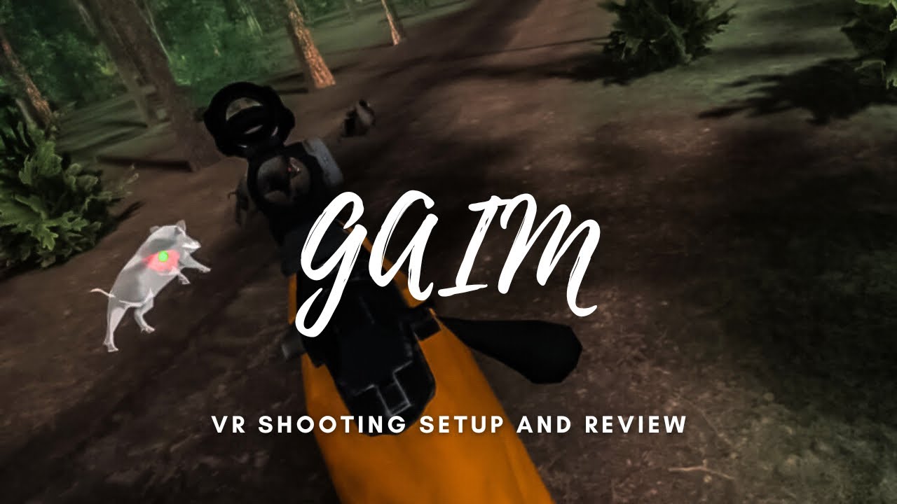 The Ultimate VR Hunting Experience! GAIM Rifle & Handgun Review