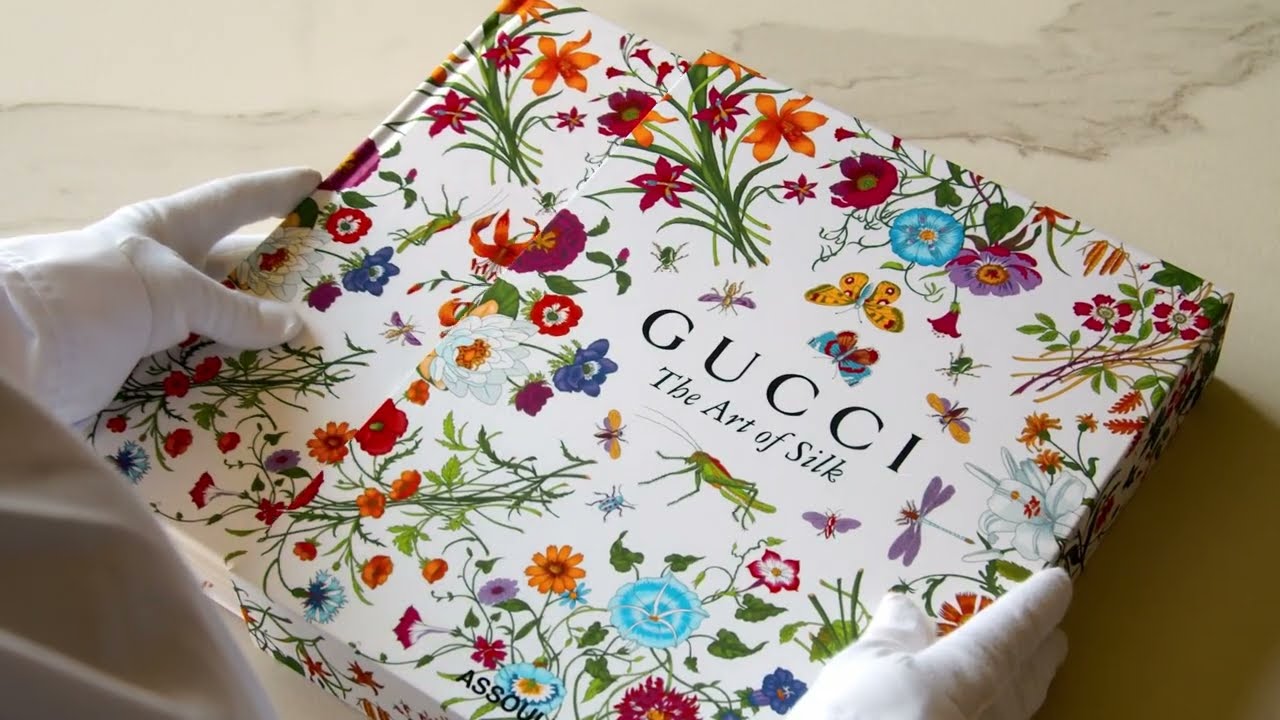 A Look Inside 'Gucci: The Art of Silk' Coffee Table Book