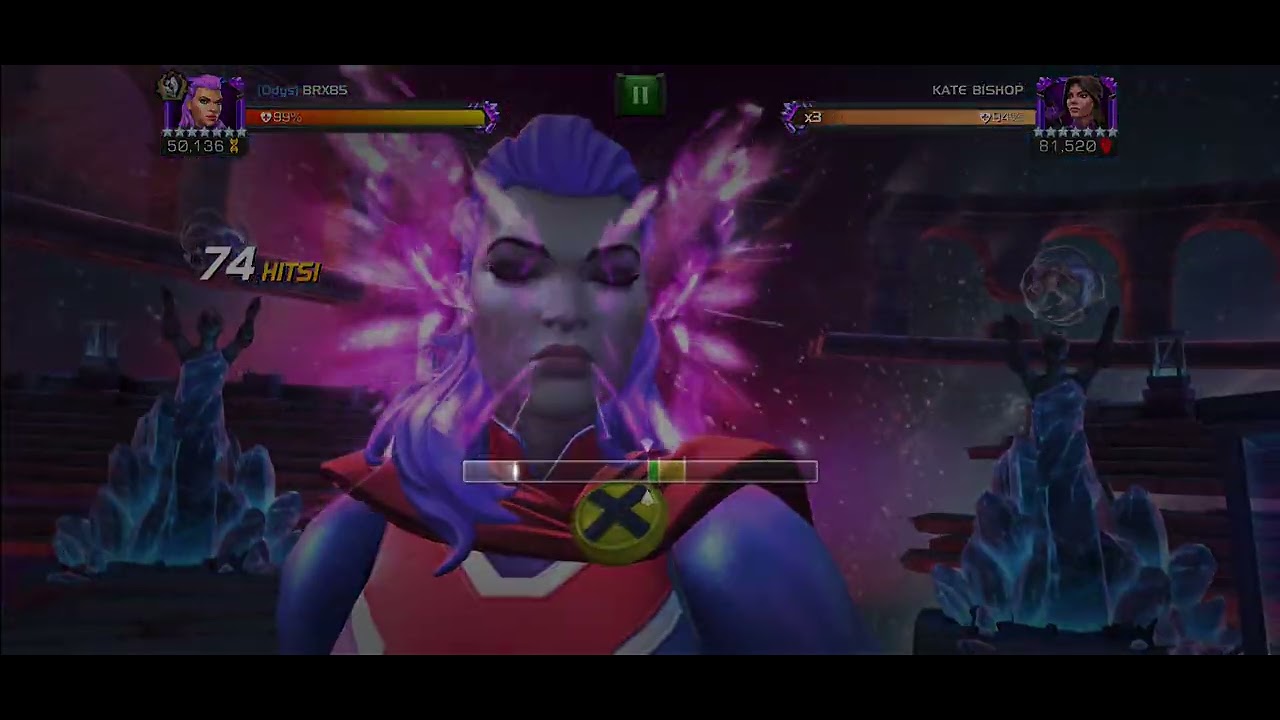 Mcoc - Alliance coliseum captain Britain vs Kate