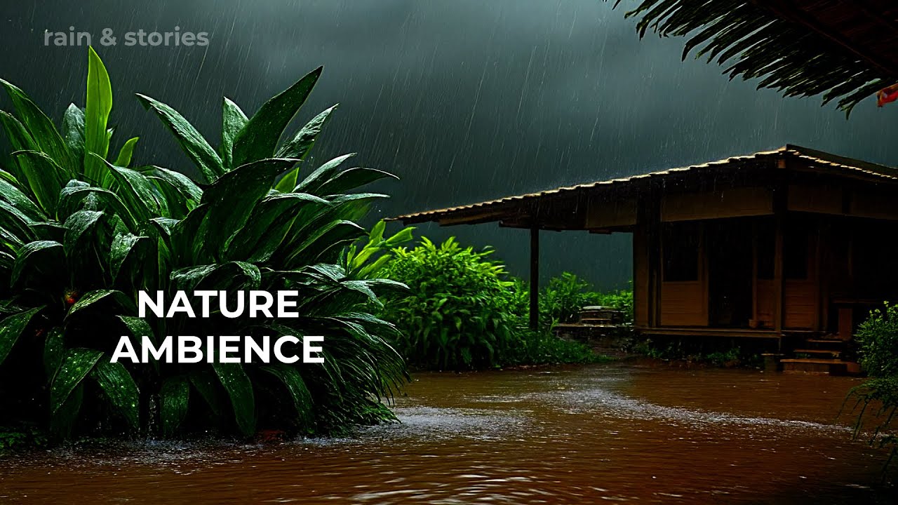 Anxiety Relief Rain Ambience 🍃 Forest Rain Sleep Ambience for Mental Reset & Peace