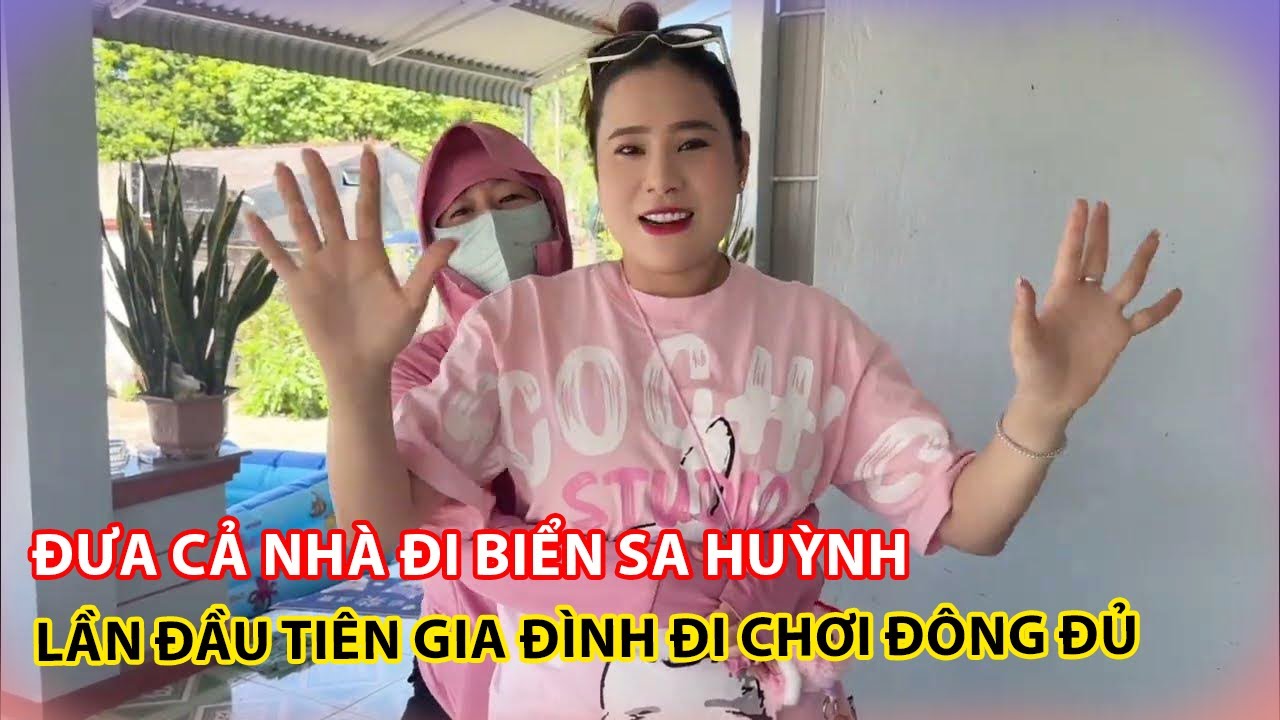 Đưa cả nhà đi biển Sa Huỳnh, kỉ niệm đẹp vì lần đầu tiên gia đình đi chơi đông đủ như vậy