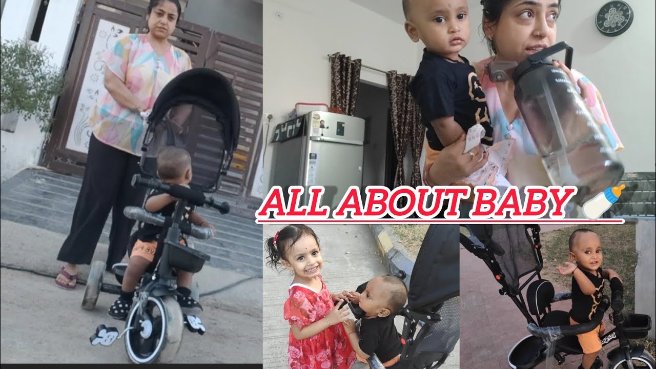 My Evening Routine with 1 year baby👶|| Evu Cycle Se Utar Ke Bhag Jata hai😱 ||Healthy Dinner 🍽️ 😋#yt