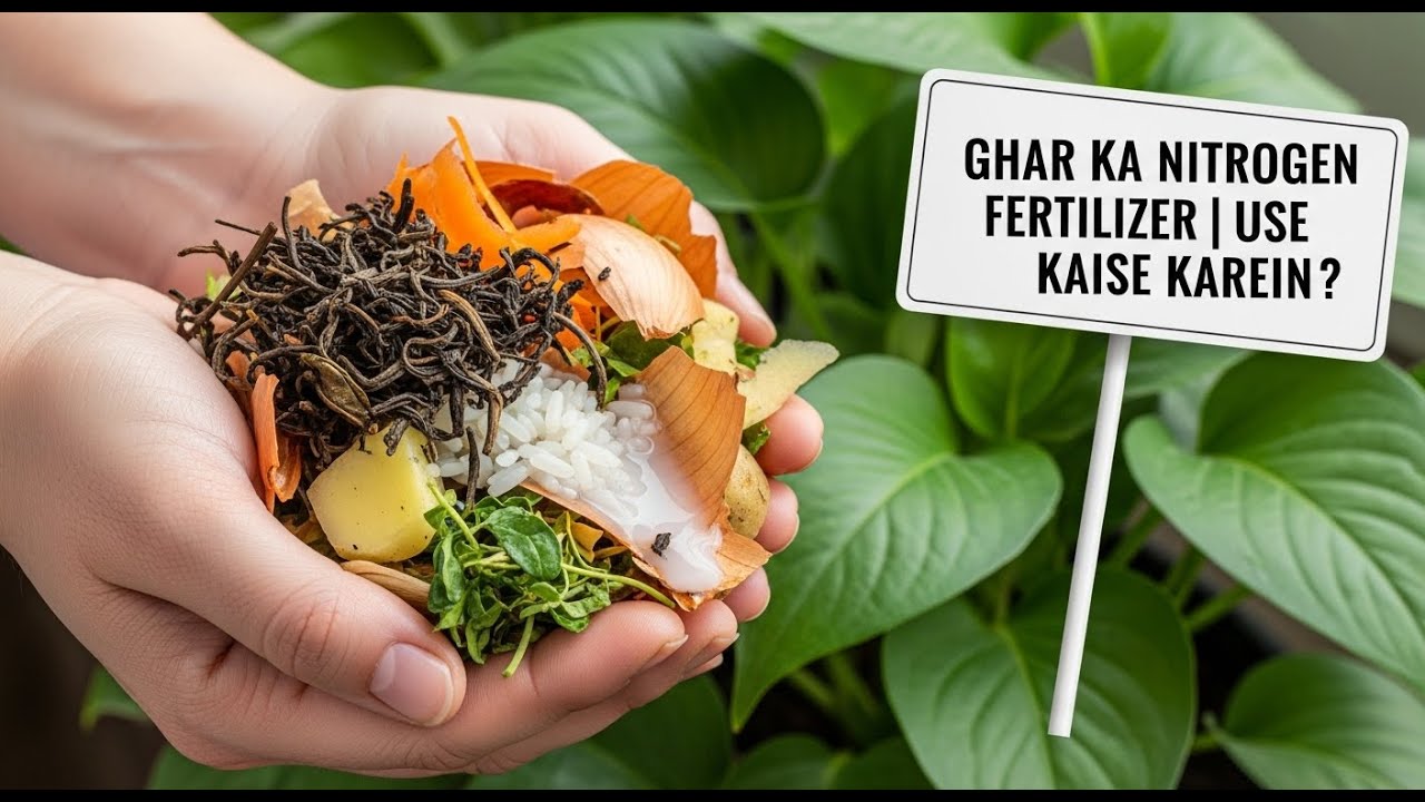 Nitrogen Fertilizers Are Available in Every Household | But You Don’t Know How to Use It!