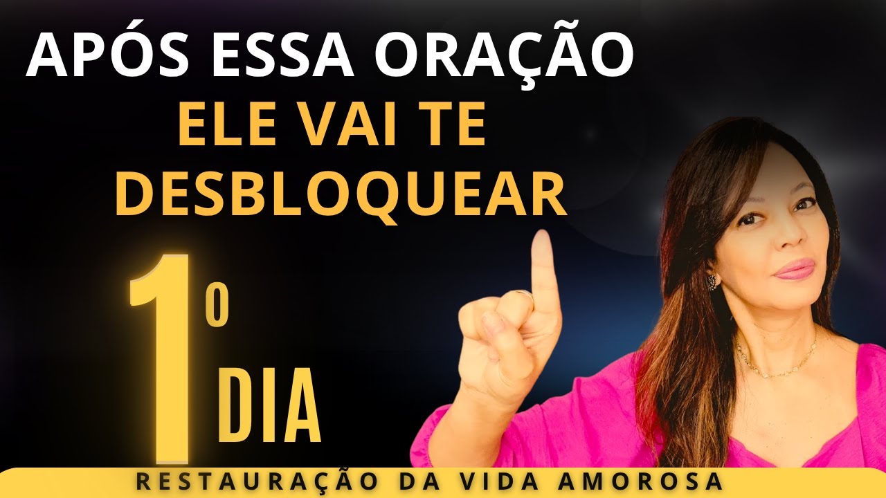 ORAÇÃO PODEROSA PARA UNIR O CASAL 💍RESTAURAR O RELACIONAMENTO E TRAZER O AMOR DE VOLTA💘1º DIA