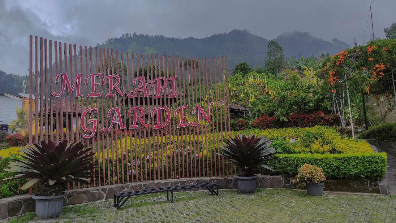 Wisata Taman Bunga dan Caffe - Merapi Garden Selo Boyolali