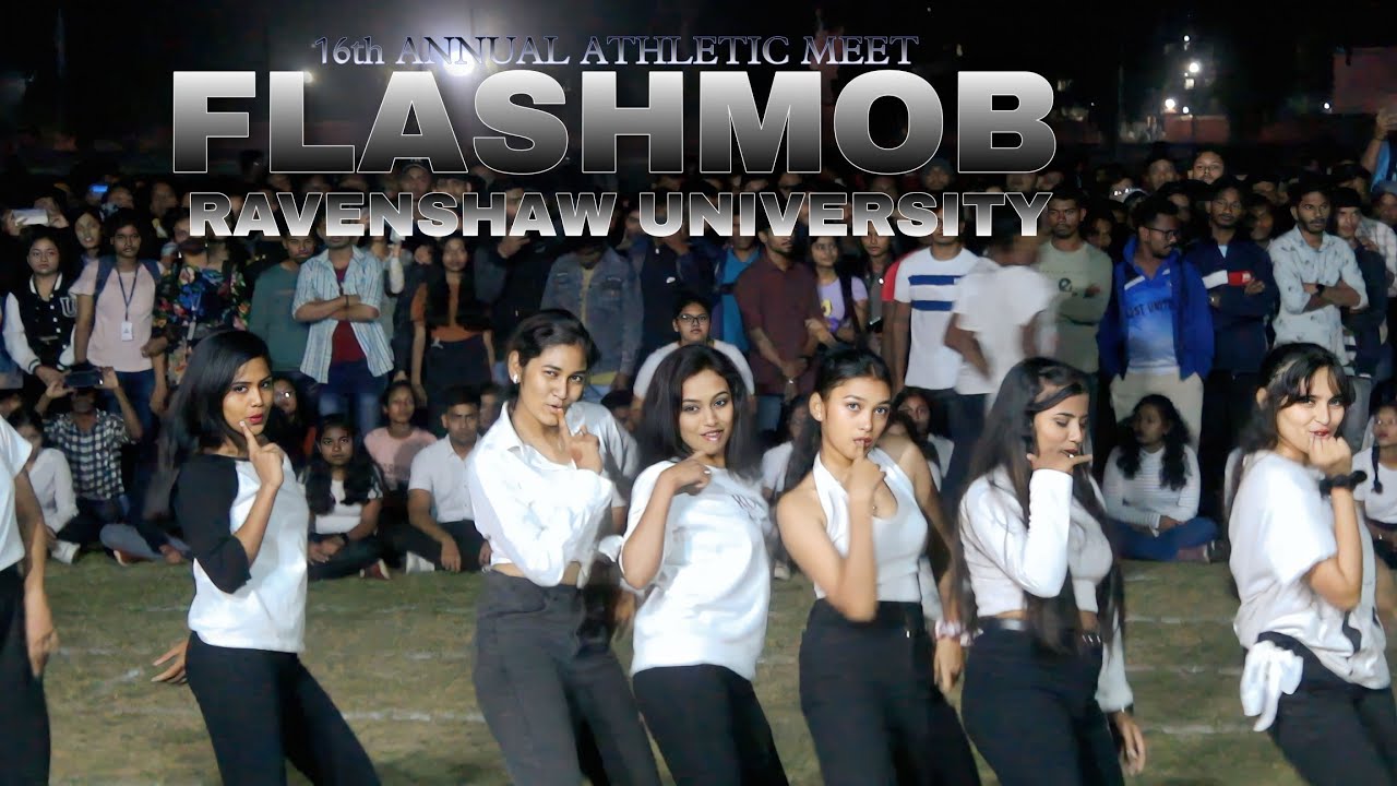 FLASHMOB | DANCE | 16th ANNUAL ATHLETIC MEET | RAVENSHAW UNIVERSITY | LAXMAN SOY | 10 JAN 2023