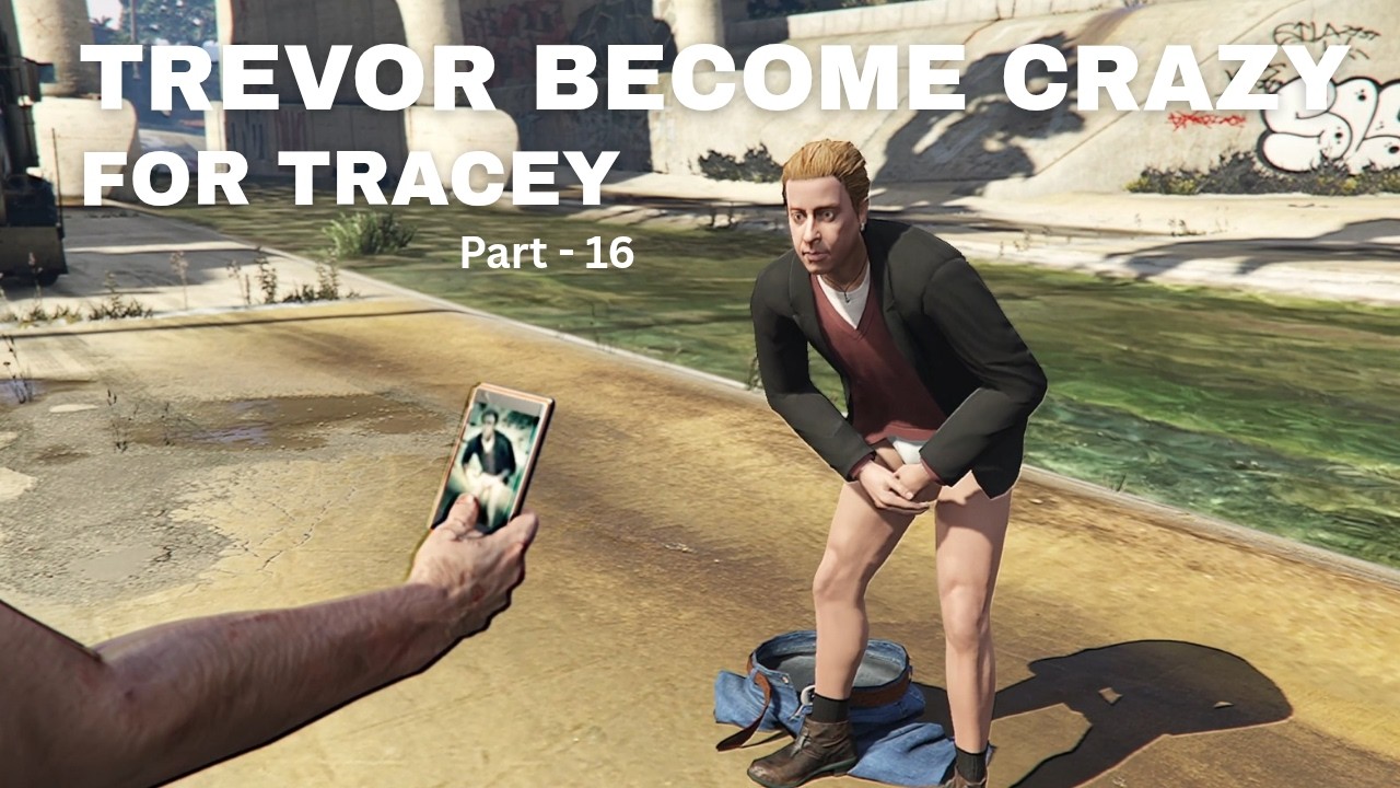 TREVOR AND MICHAEL SAVE TARCY WHILE BECOME CRAZY IN GTA 5 || Part 16 of gta series