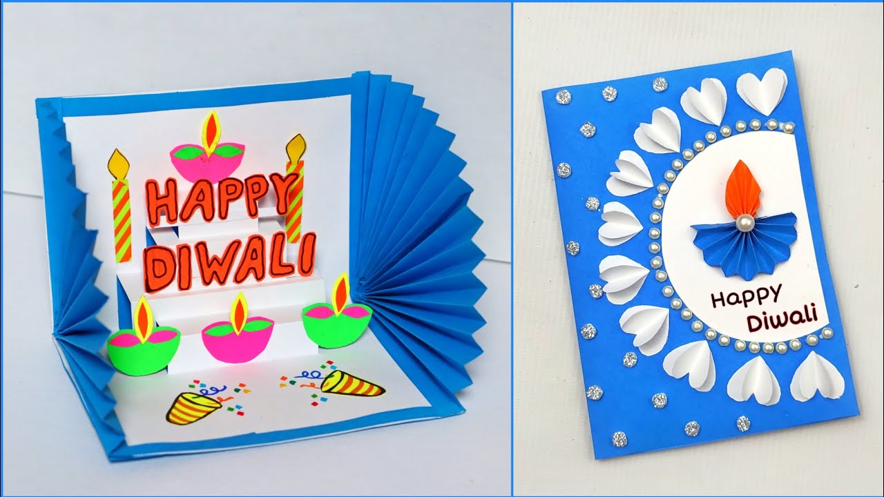 Diwali Card Making Competition easy | Diwali Card drawing Easy | Diwali Card Ideas | By Punekar Sneh