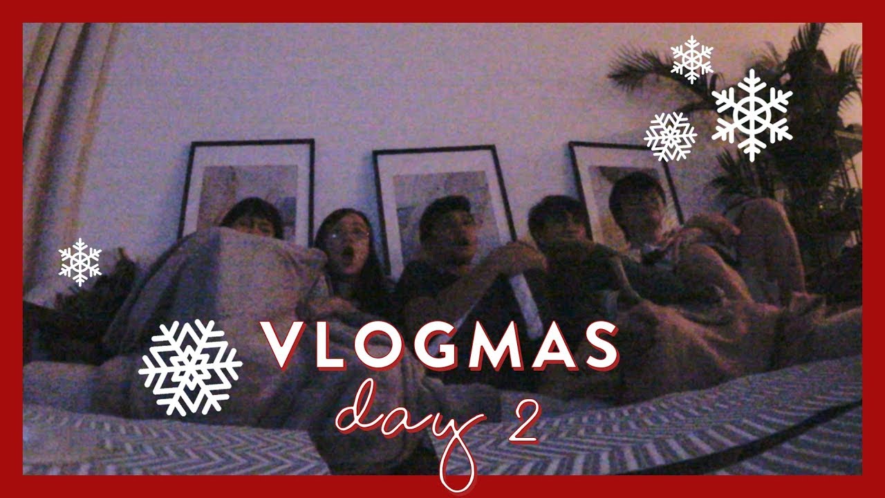 VLOGMAS DAY #2 | watching the scariest movie EVER & surprising the Mouseketeers