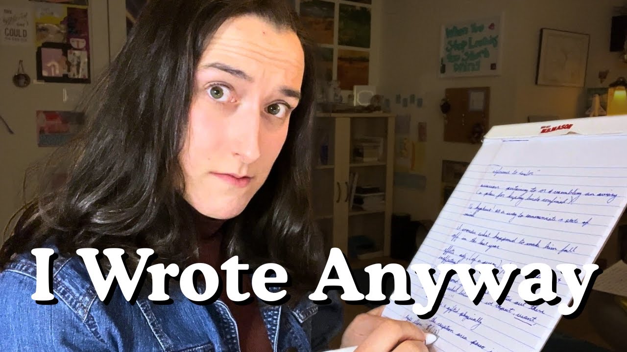 When You Don't Feel Like Writing | Writing Log