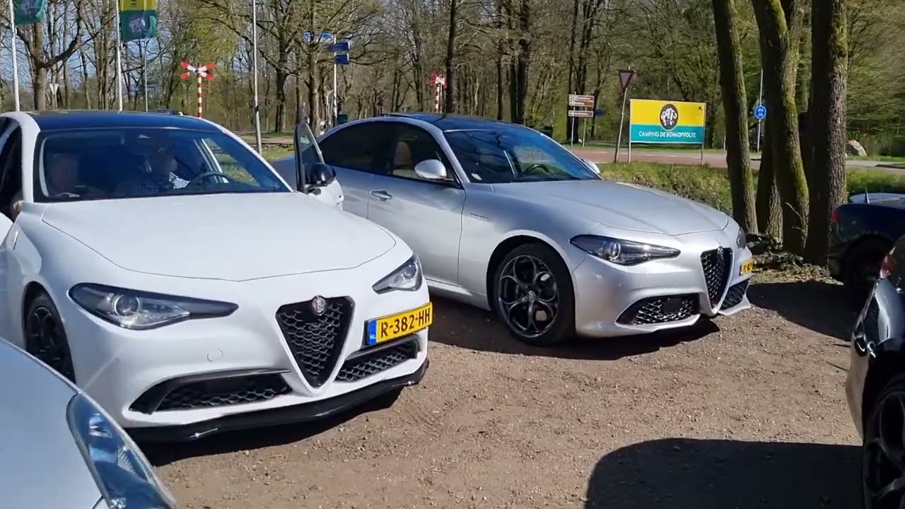 Video van de Italian Car Events Drenthe toertocht in april 2025