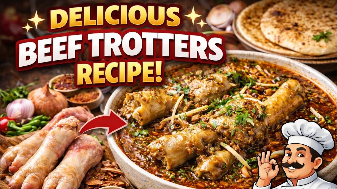 Delicious Beef Trotters racipie 
