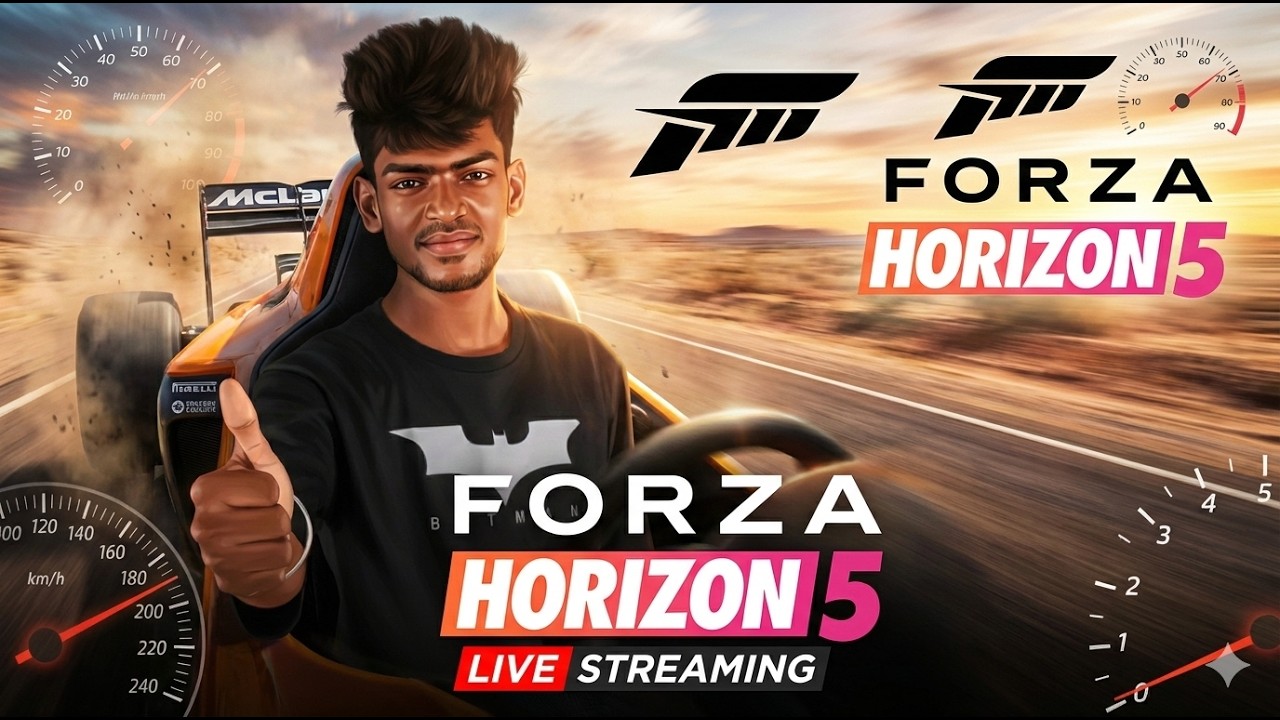 Forza Horizon 5 Tamil Live Stream 🚀 1080P | Supercars | Open World Racing