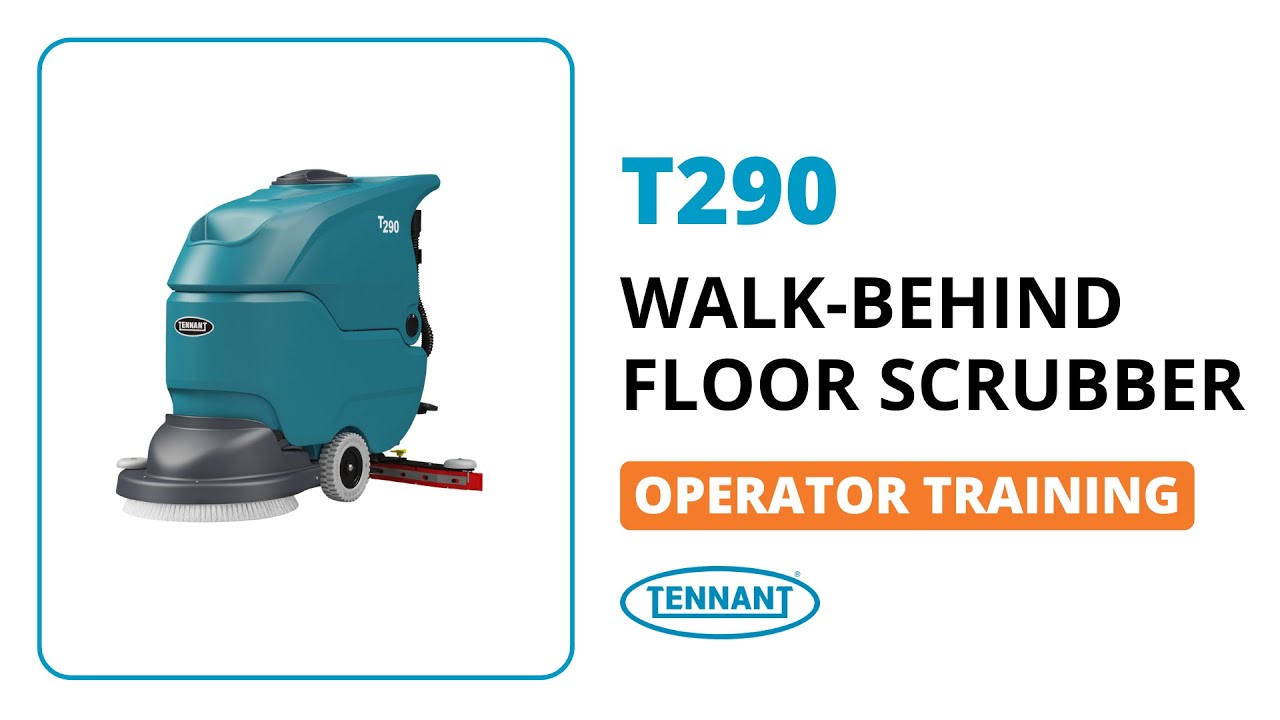 T290 Walk-Behind Scrubber | How To Operate | Tennant Company