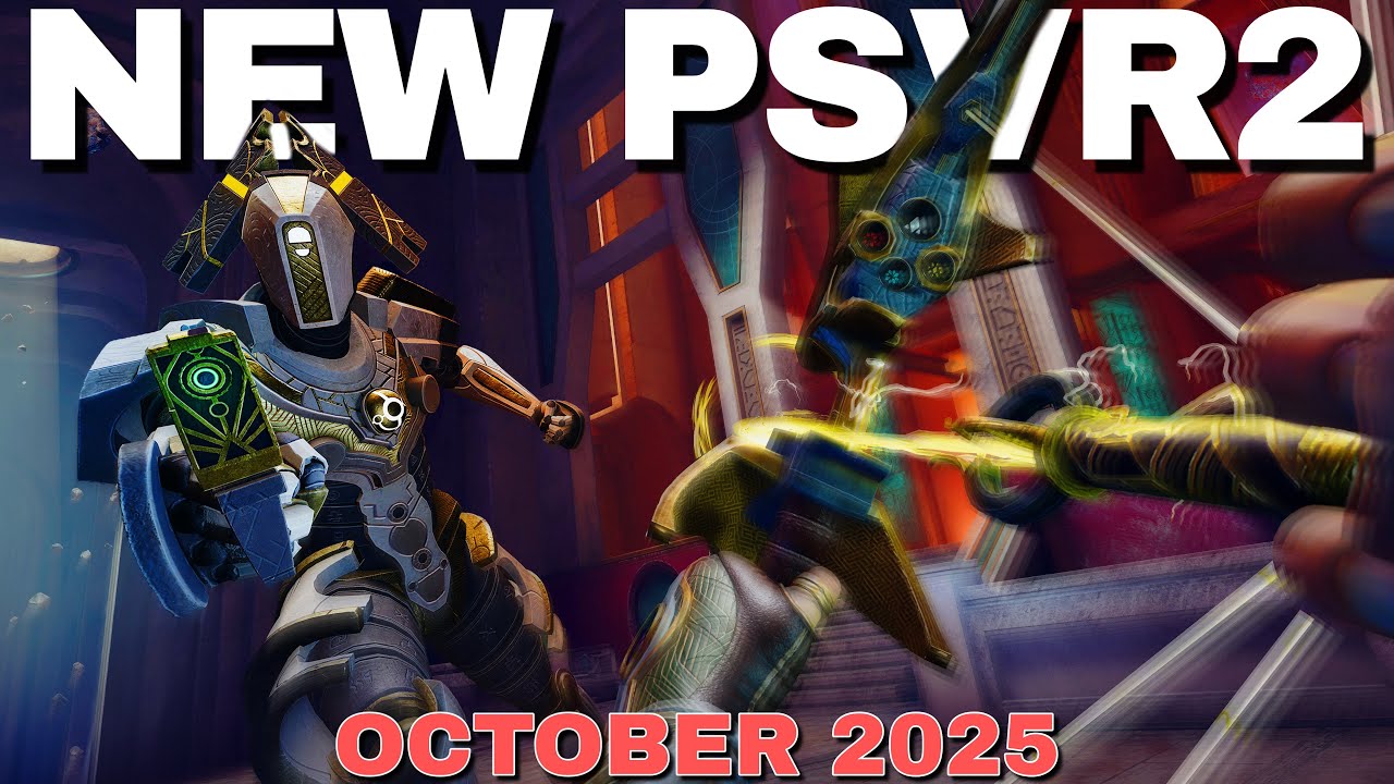ЛУЧШИЕ НОВЫЕ ИГРЫ ДЛЯ PSVR2, ВЫЙДУЩИЕ В ОКТЯБРЕ 2025 ГОДА...
