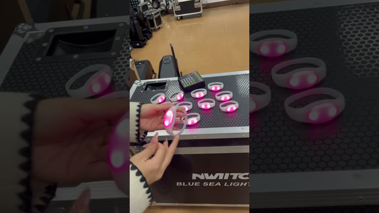 LED Light Up Wristbands for Concert Crowd and Party Events