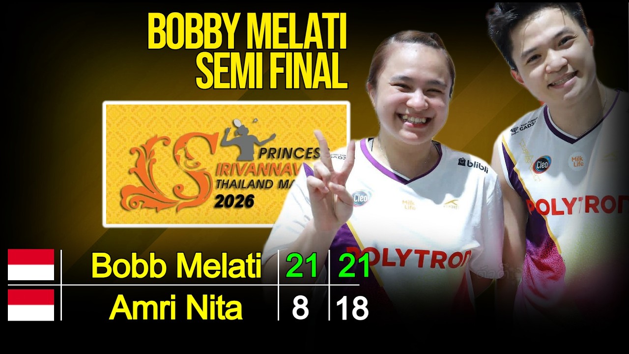 Semi Final Thailand Masters 2026 | Live Badminton Reaction