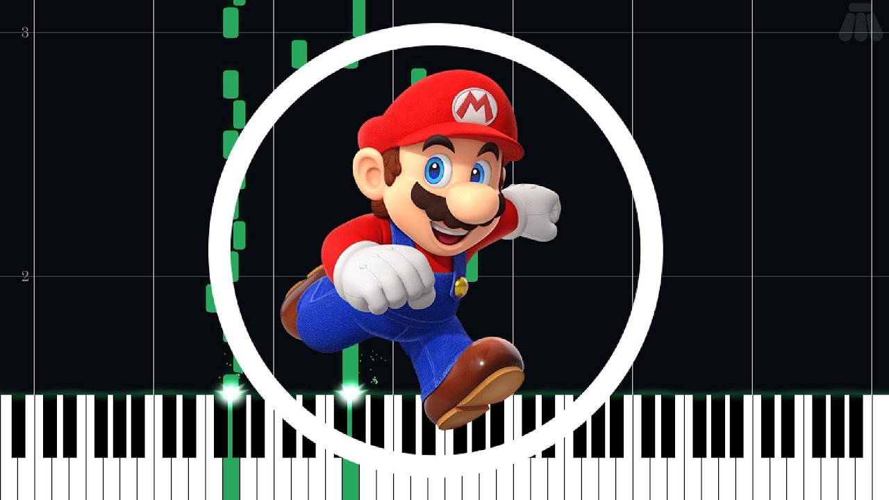 Easton Kingdom - Super Mario Land - Easy Piano Tutorial