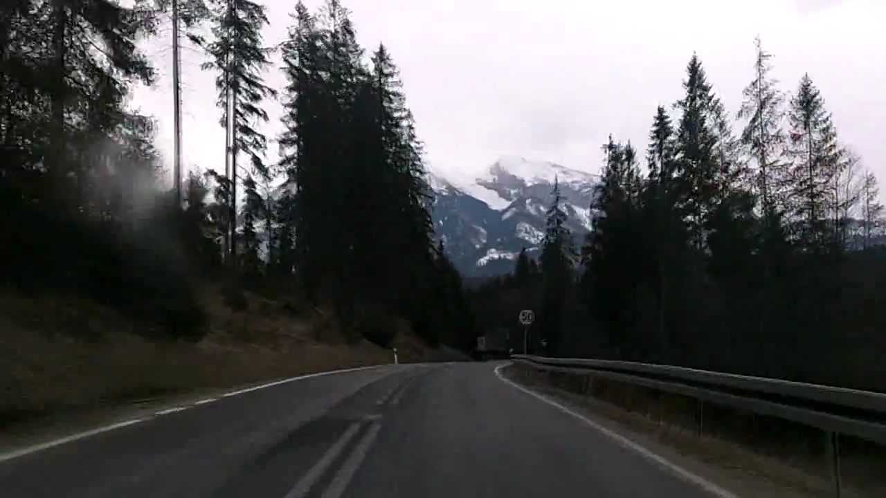 Poland: Road 49, Nowy Targ to Slovakian border