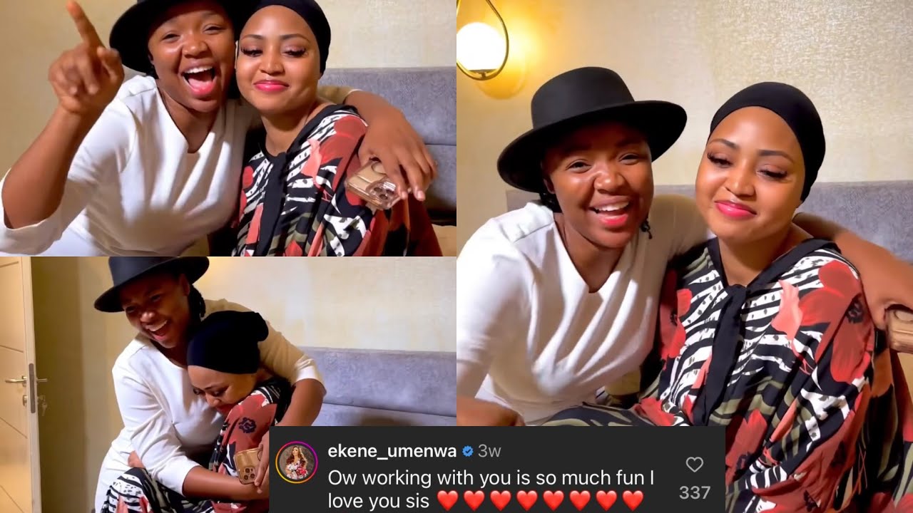 BEAUTIFUL Moment Regina Danial's & Ekene Umenwa Show Off RARE Dance Moves As They Display Friendship