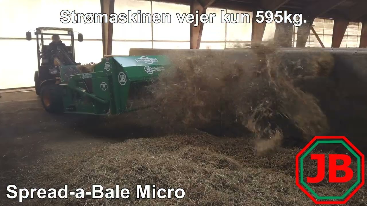 JB Maskiner - Spread-a-Bale Micro