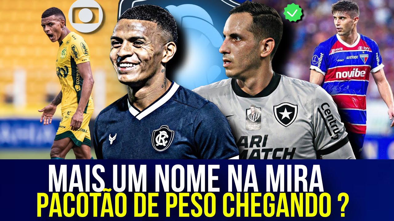 🔵😱OS ÚLTIMOS 3 REFORÇOS PARA O REMO FECHAR O ELENCO PARA SÉRIE A! QUEM PODE CHEGAR? E MAIS NOMES