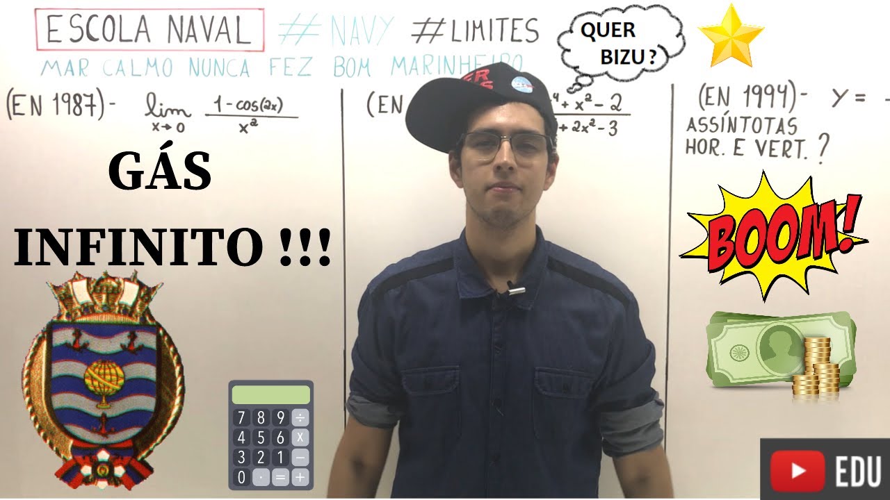 Resolvendo TODAS as questões de Limites da Escola Naval (*que eu encontrei) - Cálculo 1
