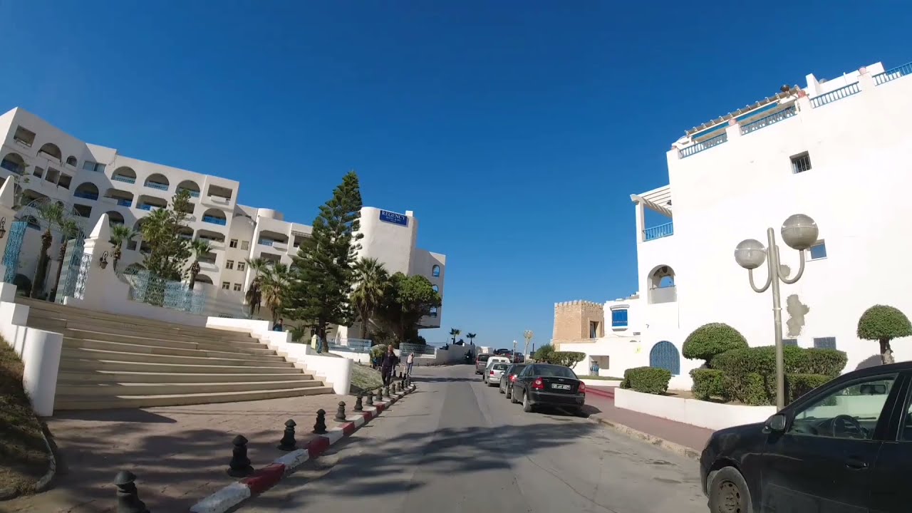 Monastir City 4K #Tunisia 🇹🇳 #zone#touristiques #Marina جولة 🇹🇳في مدينة المنستير) مارينا المنستير