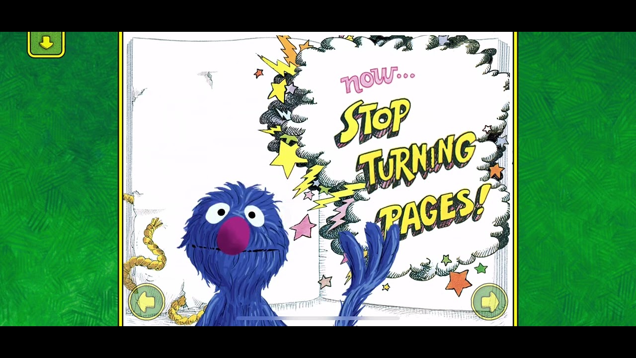The Monster at the End of This Book…starring Grover (Sesame Street) - Best App For Kids