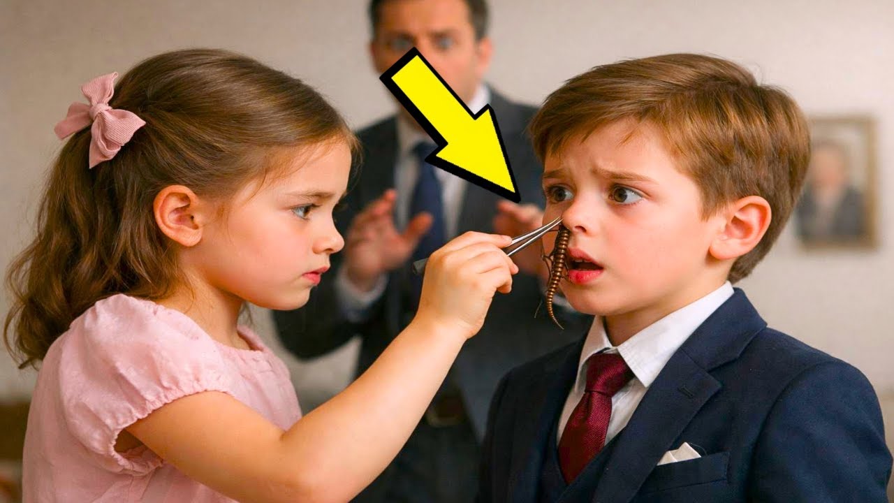 EL HIJO DEL MILLONARIO SUFRÍA EN SILENCIO… HASTA QUE LA HIJA DE LA EMPLEADA LO CAMBIÓ TODO