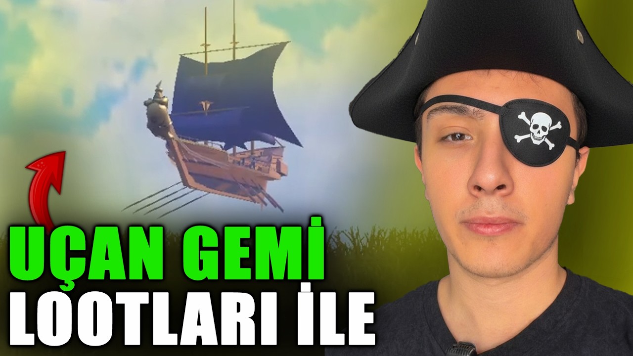 UÇAN GEMİ LOOTLARI İLE VİN ? (efsane pusma alanı)