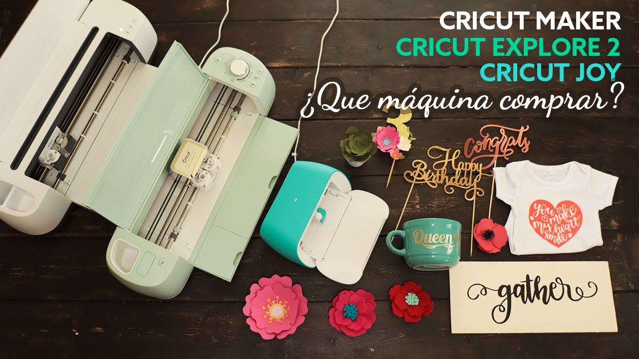 Comparando Cricut Maker vs Cricut Explore 2 vs Cricut Joy | ¿Que máquina comprar?