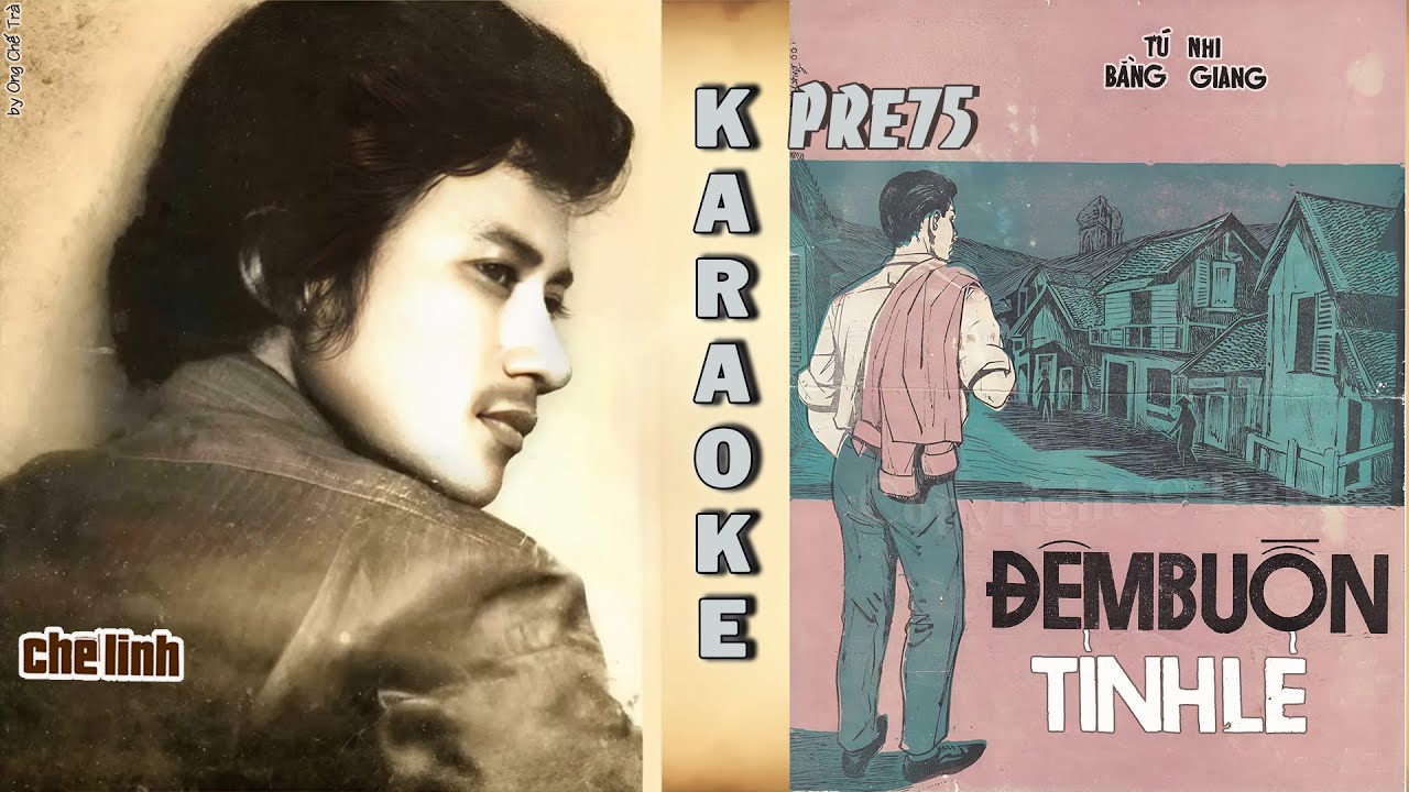 [oct75] Đêm Buồn Tỉnh Lẻ | KARAOKE | CHẾ LINH PRE75
