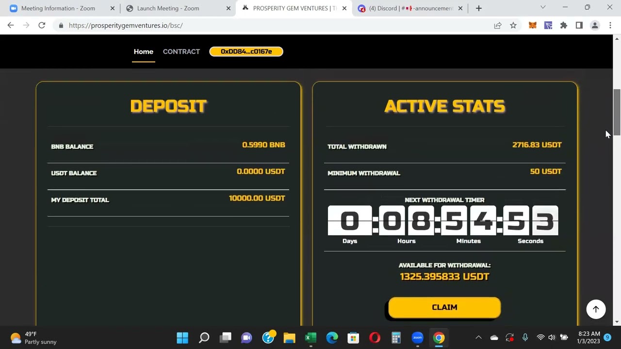 Prosperity Gem Ventures - My Progress So Far