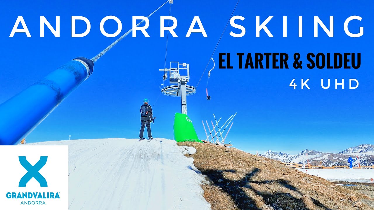 Andorra Skiing - Button Lift Cadernera  | Grandvalira El Tarter & Soldeu  | Gall De Bosc Blue Runs