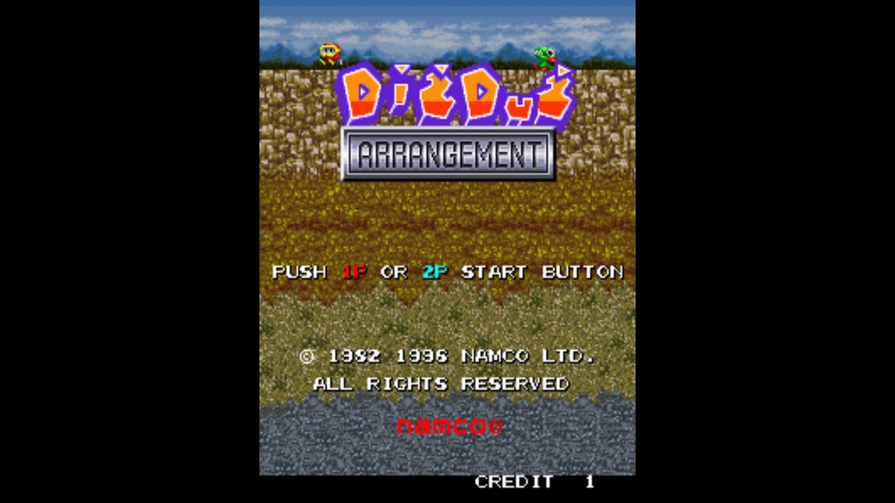 Dig Dug Arrangement Review for the Arcade by John Gage