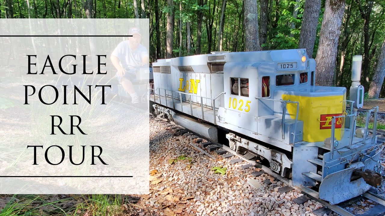 Riding Around the Eagle Point Railroad in Dunlap, Tennessee