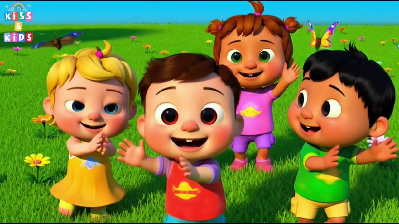 Clap Your Hands Happy Song 👏 | Early Learning Song for Toddlers & Preschoolers