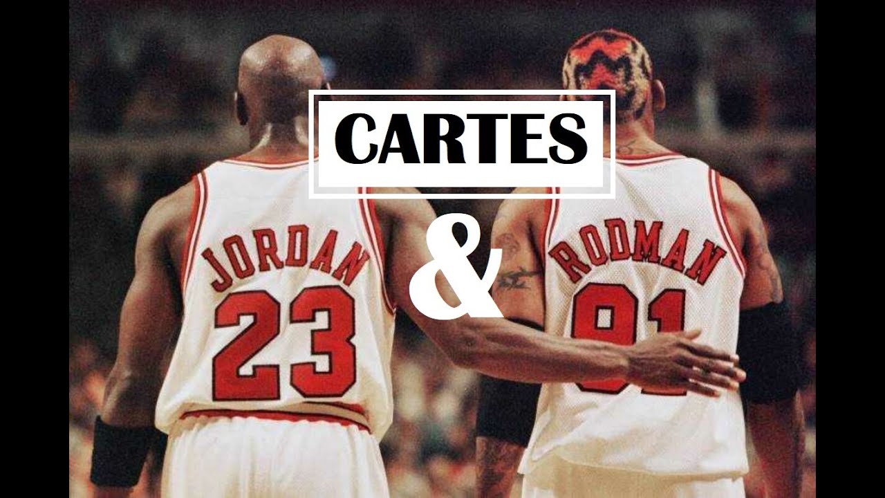 Cartes NBA de Michael Jordan & Dennis Rodman (Fleer, Hoops, Upper Deck...)