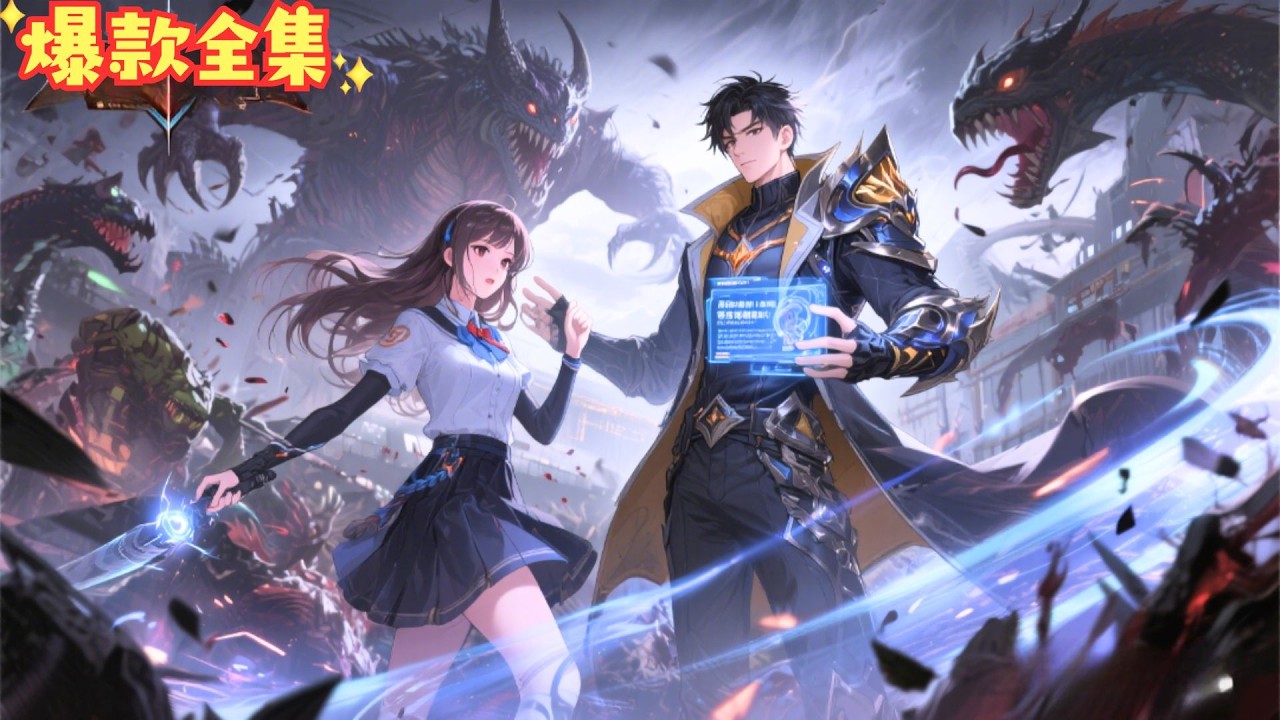 【Eng Sub】《万族入侵，开局截胡校花系统》|校花哭求归还系统，她失去系统沦为凡人；我凭它横扫万族无敌#动态漫 #anime