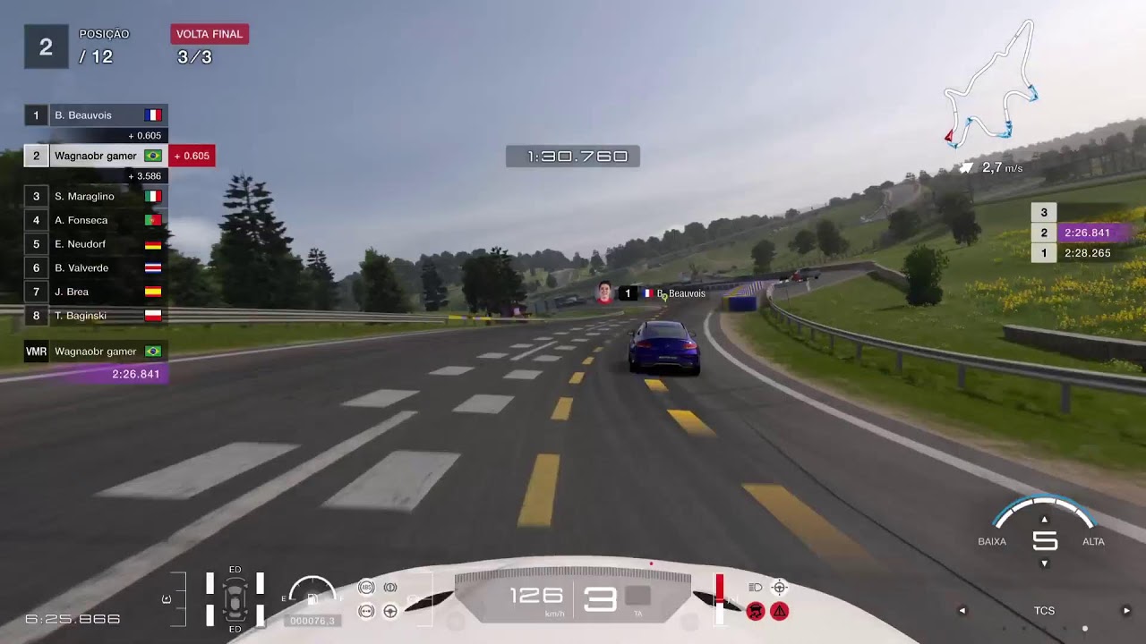 Gran Turismo sete apredendo a jogar