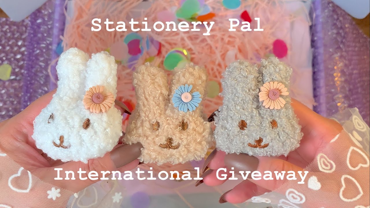 ASMR | stationery haul + black friday international giveaway ft. @stationerypal (closed)